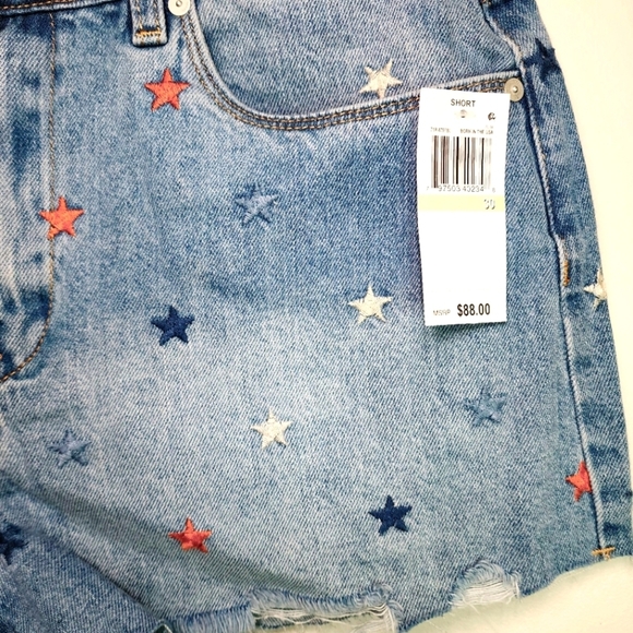 BlankNyc x Revolve Embroidered Shorts - Picture 11 of 12